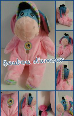 Boubou pyjama rose