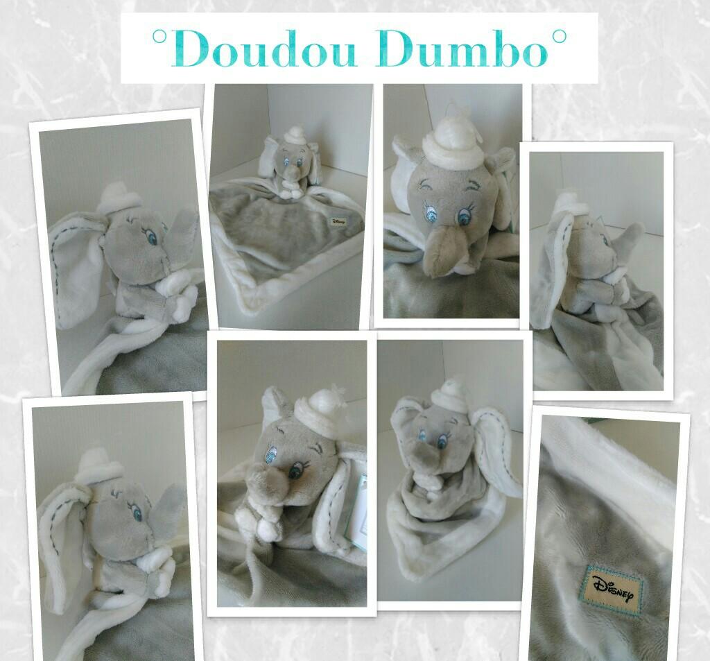 Doudou DUMBO gris