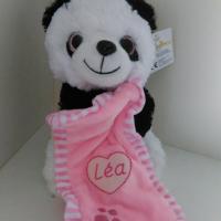 Exemple de broderie rose